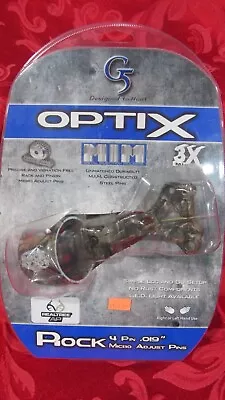 G5 Optix Bow Sight Rock 4 - Pin Bow Sight - Camo - RH .019  Micro Adjust Pins • $109.99