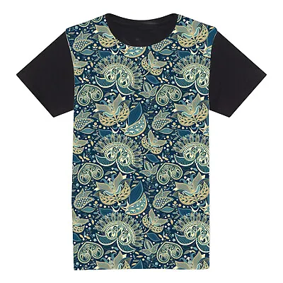 Paisley Pattern Mens T-shirt Fashion Gift Mens T-shirt (NEW SIZES) • £10.90