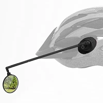 Helmet Mirror For Bike Rear View Bicycle Mirror Helmet Mount Cycling Accessory • $9.95