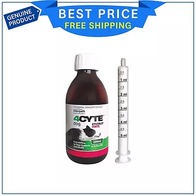 4CYTE Canine Epiitalis Forte Joint Health Support Gel For Dogs All Sizes 200 ML • $127.99