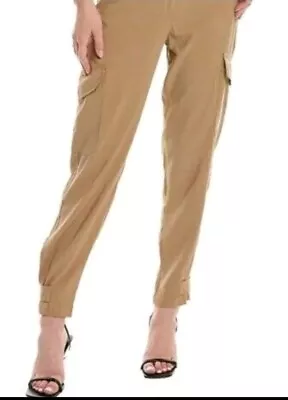 Max Studio Soft Cargo Women's Pants Size 4. NWT Beige • $26