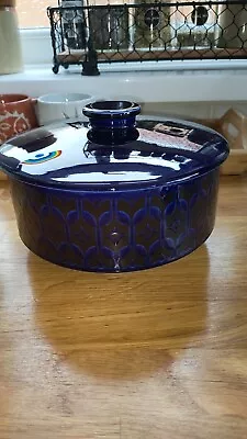 Hornsea Heirloom Midnight Blue Serving Bowl • £19