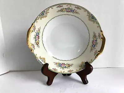 VINTAGE Meito China Hand Painted LISBON 9  Round Vegetable Bowl Japan MINT • $12.50