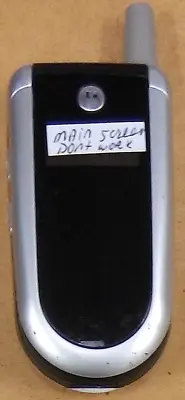 Motorola V Series V180 - Silver & Black ( Cingular / AT&T ) Cellular Flip Phone • $5.09
