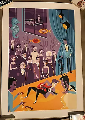 Shag Josh Agle McFly Back To The Future Art Print Poster Limited Bttf Marty LE • $899.99