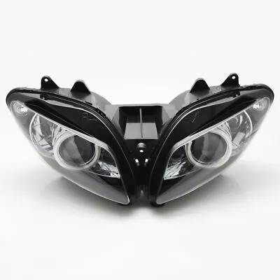 Red Angel Eyes Fully Assembly Headlight Projector HID For Yamaha YZF R1 00-2001 • $332.50