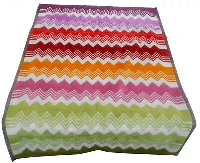 MISSONI  HOME BATH MAT 100% COTTON VELOURS 24 X 35.4  ECOLOGIC DYES BENNIE 157 • $130