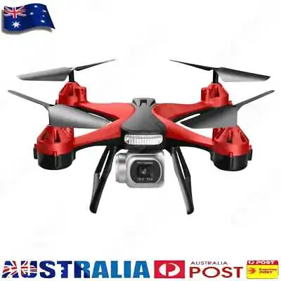 $55.19 • Buy Foldable Drone Quadcopter 4K Dual Camera Aeroplane For Boys Girls (Red) *