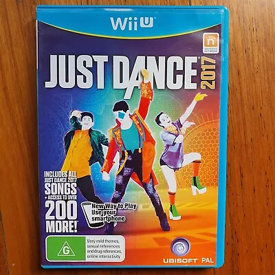 Just Dance 2017 Nintendo Wii U PAL Complete FREE POSTAGE  • $16.95