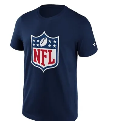 NFL SHIELD LOGO  T-Shirt Mens Size XL   SUPER BOWL  American Football • £18.99