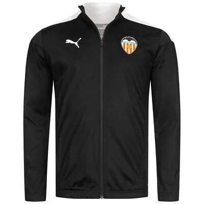 Valencia CF Black Stadium Jacket 2020/21 BNWT Puma Small • £22.95