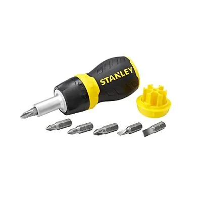 STANLEY Multi-Bit Stubby Screwdriver • £9.99