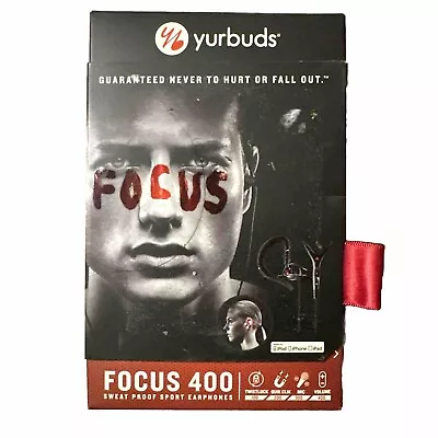 Yurbuds Focus 400 Ironman Series Sweat Proof Sport Earphone - READ DESCRIPTION • $18.50