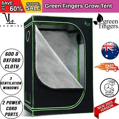 $82.82 • Buy Grow Tent Hydroponic Plant Growth Indoor Small Room Home Box 90x50x160 Steel