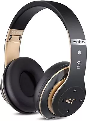 2024 Wireless Bluetooth 5.0 Headphones Headset Over-Ear FM Radio MIC Foldable • $16.99