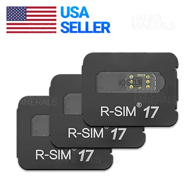 R-SIM17 2022 RSIM Nano Unlock Card For IPhone 13 12 11 Pro Max X XR IOS15 RSIM17 • $10.98