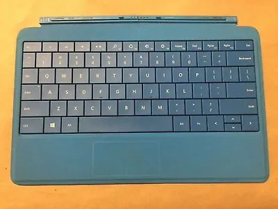 Microsoft Surface Type Cover 2 Cyan Keyboard - (LA101122) • $19.99