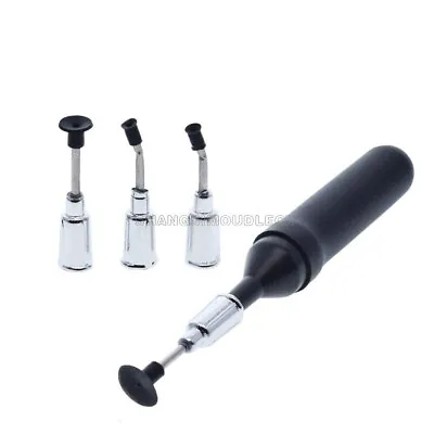 IC SMD Vacuum Sucking Pen Picker Hand Tool 4 Suction Headers For MT-668 • $1.81