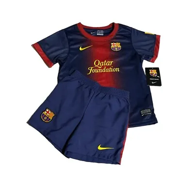 FC Barcelona Spain (2012/13) Home Shirt & Shorts (Football Kit) • £29.99