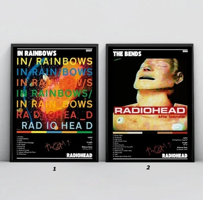 $12.98 • Buy Radiohead Concert Poster, Radiohead Album Poster