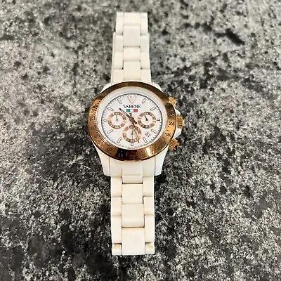 Vabene Women’s Italian White Gold Watch Plastic • $49.99