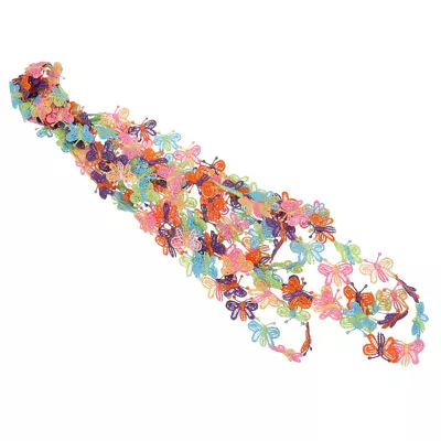  Lace Accessories Appliques Embellishments Venice Trims Color Flower Hollow Out • £9.29