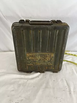 WW2 GERMAN/ ITALIAN MORTAR AMMO CASE WW2 81mm Model 35 Mortar With Tubes • $24