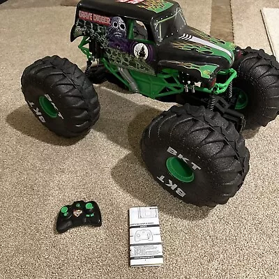 Monster Jam  1:6 Scale Remote Control Mega Grave Digger In Great Condition! • $65