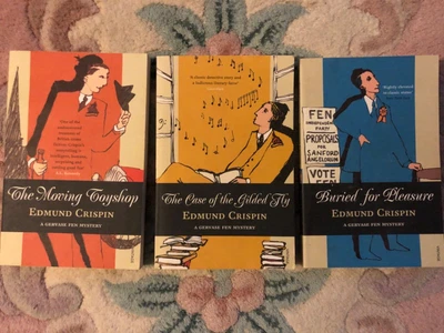 £2.99 • Buy 3X Edmund Crispin Bundle  Buried For Pleasure/The Moving Toyshop/The Case Of The