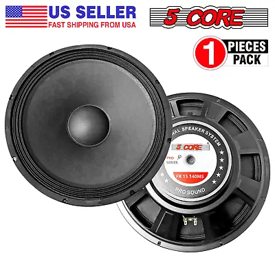 5 Core 15  Inch Subwoofer Replacement Loud Speaker 2000 W Sub Woofer PA DJ Audio • $44.99