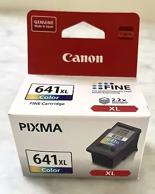 Canon CL641XL Genuine Standard Ink For PIXMA MG2160 MG3160 MG3650 - New Stock! • $55.95