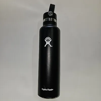 Hydro Flask Standard Mouth Flex Cap Bottle - Black - 24 Oz • $12.99