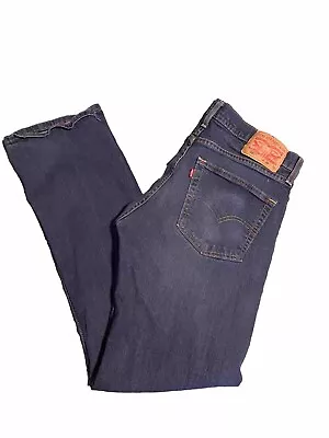 Levis 527 Jeans Mens 32x32 Blue Bootcut Pants Cowboy Western Medium Wash • $26.99