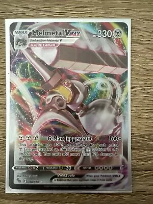 Pokémon TCG Melmetal Vmax Pokemon Go 048/078 Holo Ultra Rare • $2