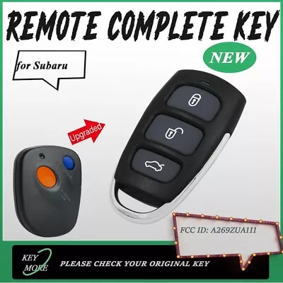 Car Key For 2000 2001 2002 2003 2004 Subaru Outback Remote Keyless Entry Key Fob • $17.12