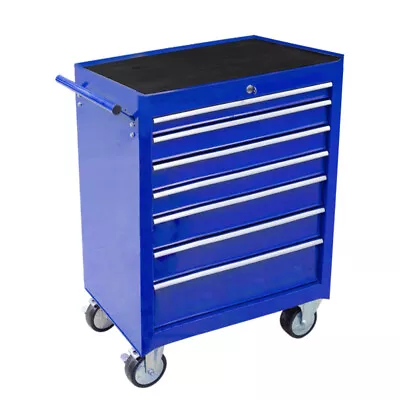 Tool Organizer 6 Drawer Tool Cabinet For Garage Storage W/ 4 Wheels And Locking • $369.55