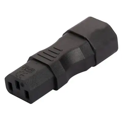 IEC320-C14 To IEC 320 C13 Female   Power Cable Adapter For • £7.90