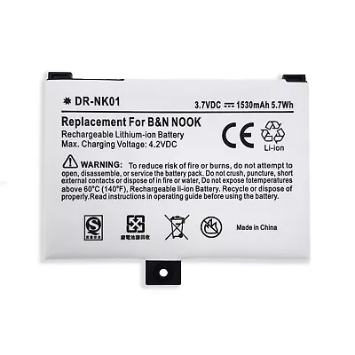 NEW Battery BNRB454261 BNRB1530 For Barnes & Noble Nook Classic BNRV100 BNRZ100 • $22.99