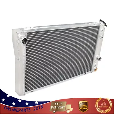 For Chevy S10 Blazer 1984-90 Corvette 1982-2002 3 Row Racing Aluminum Radiator • $88.83