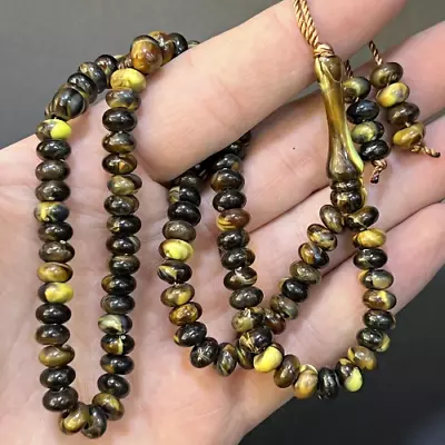 Prayer 99 Beads مسبحة Tasbih Rosary Misbaha Pray Gift Beautiful Islamic Subha • $2.99