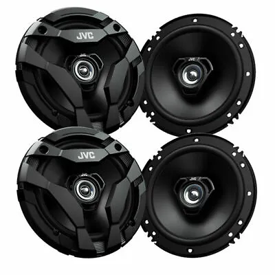 4) JVC CS-DF620 6.5  2-Way Coaxial Car Audio Speakers • $58