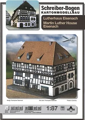 Card Model Kit – Luther’s House Eisenach • £7.95