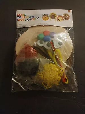 Kids' Make Your Own Face Craft Activity Kit  • $13.50