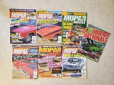 Mopar Collectors Guide Partial 1998 Magazine Lot Dakota R/t Muscle  • $14