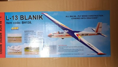 £310 • Buy ARTF Black Horse L-13 Blanik 2.7m Sailplane Glider Slope Soarer