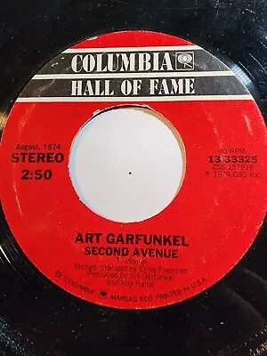 Art Garfunkel - I Only Have Eyes For You / Second Avenue - 45rpm VG F307 • $9