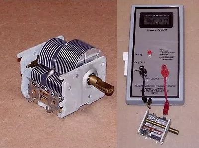 $48 • Buy =TESTED = DUAL 2 Section VARIABLE Air Tuning Capacitor Vacuum Tube Radio NOS Cap