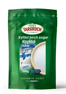 Xylitol Finnish Birch Sugar 250g 500g 1kg Ksylitol Brzozowy Fiński TARGROCH • £6.99