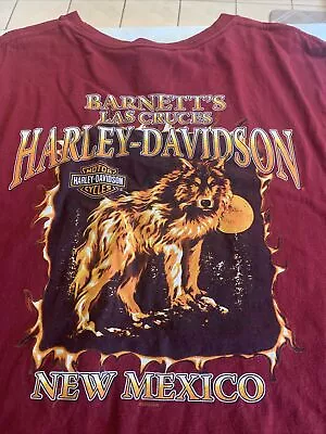 Harley Davidson New Men’s Redc2012 Las Cruces New Mexico Graphic Shirt Sz XXL • $14.99