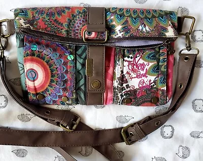 Desigual (spain) Small Colourful Cross Body Bag • $38